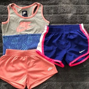 Nike 24 mo tank and shorts set with dri fit short